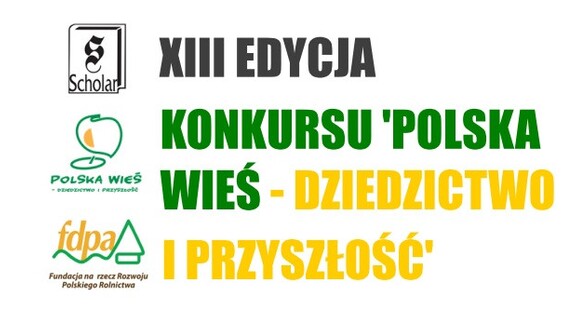 Konkurs "Polska wieś - dziedzictwo i przyszłość"