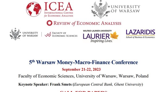 5th Warsaw Money-Macro-Finance Conference