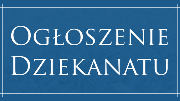 Rejestracja na specjalizacje na studiach niestacjonarnych II stopnia